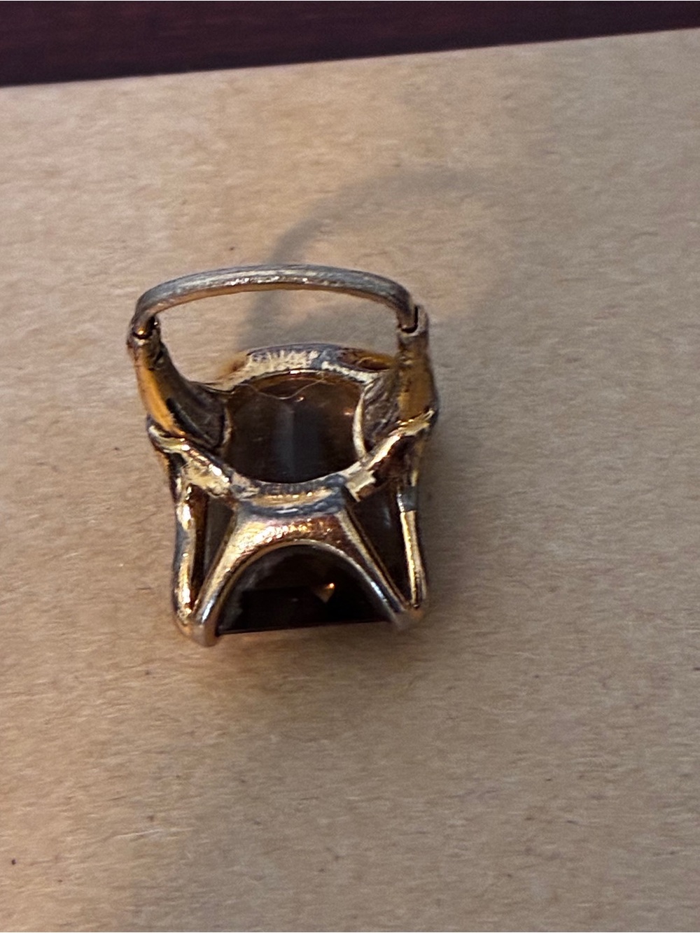 Vintage Vendome Ring in Dark Brown - Picture 4 of 8
